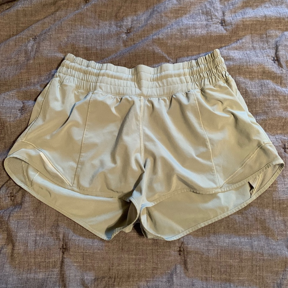 COPY - Lululemon light sage colored shorts!